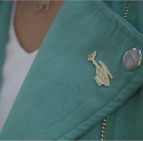 Club AANI Gold Pin Badge Club AANI Gold Pin Badge