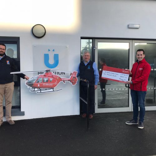 Bluegrass Horse Feeds, Dungannon £1000 donation to us in lieu of Christmas cards Bluegrass Horse Feeds, Dungannon £1000 donation to us in lieu of Christmas cards