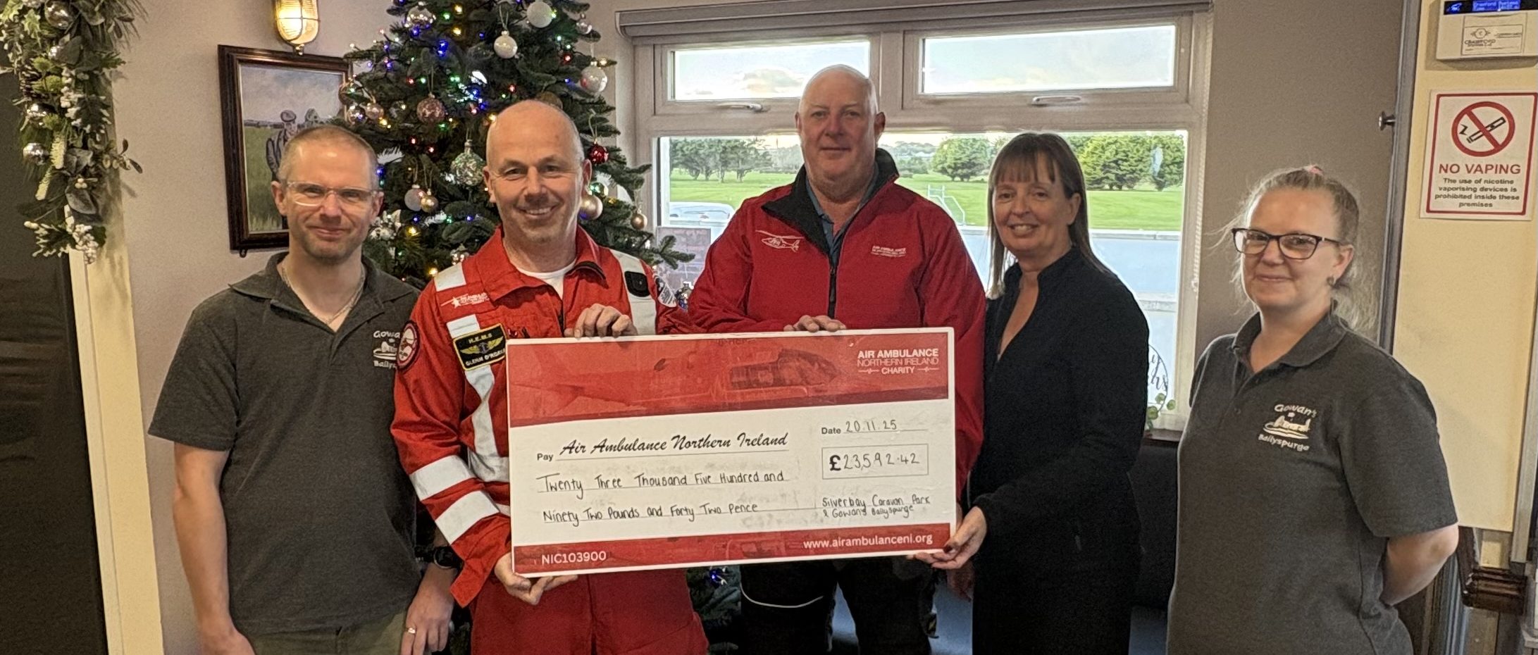 Silverbay Cheque Presentation 2025